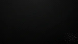 Black background with subtle diagonal stripes and a faint network of connected dots in the lower right corner.