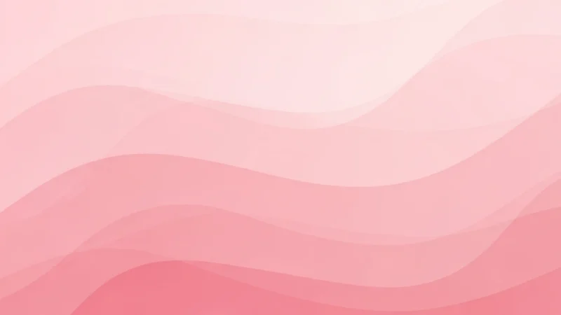 Fondo de PowerPoint rosa 1.493Z Abstract pink gradient background with smooth wavy layered shapes and soft transitions.