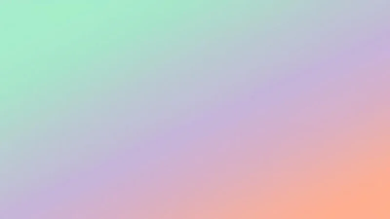 Gradient background with soft pastel colors blending from green to purple to peach.
