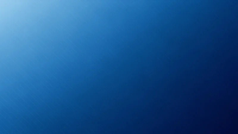 Blue gradient background with subtle diagonal lines and light reflections.