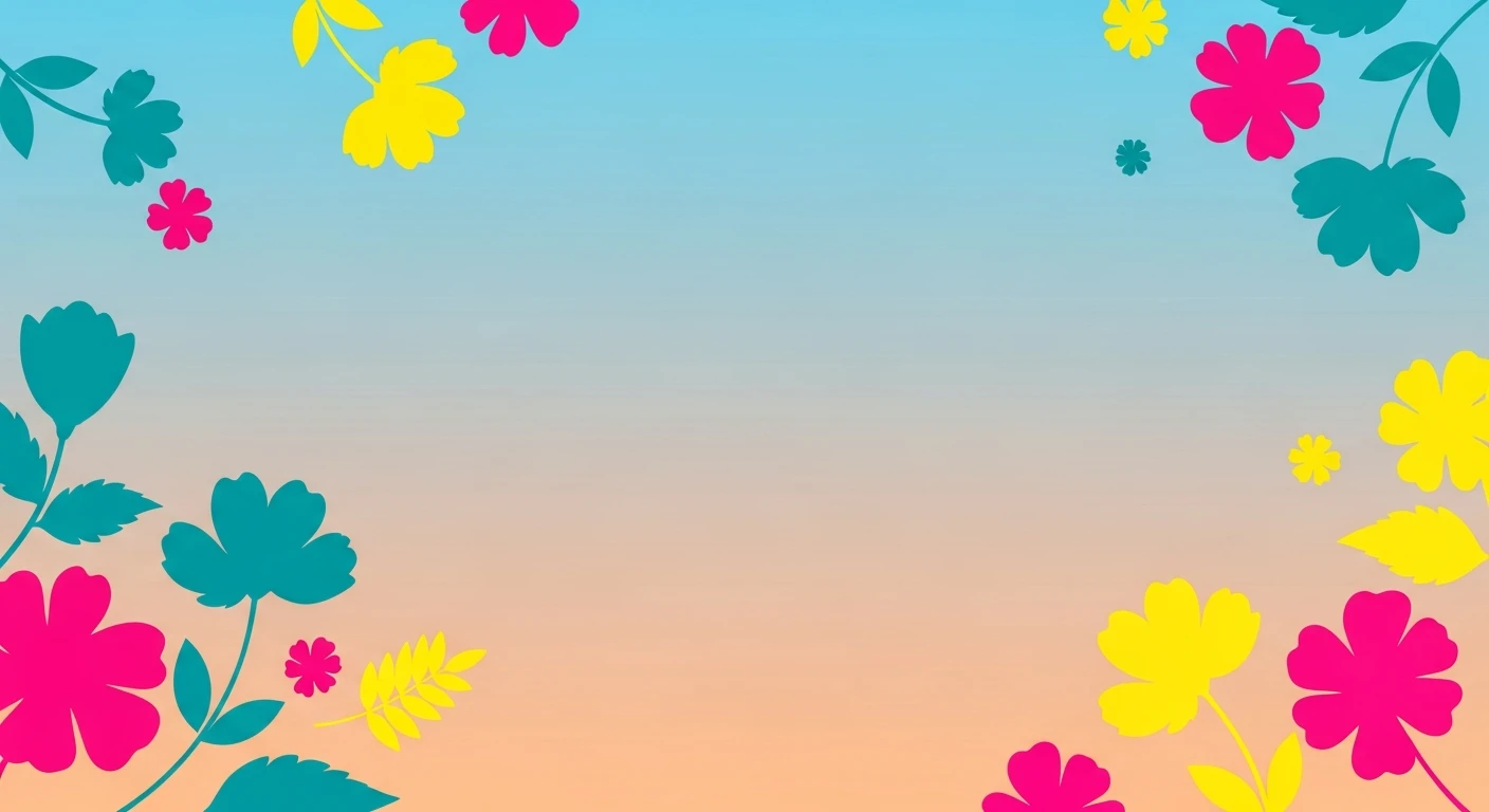 PowerPoint Flower Background