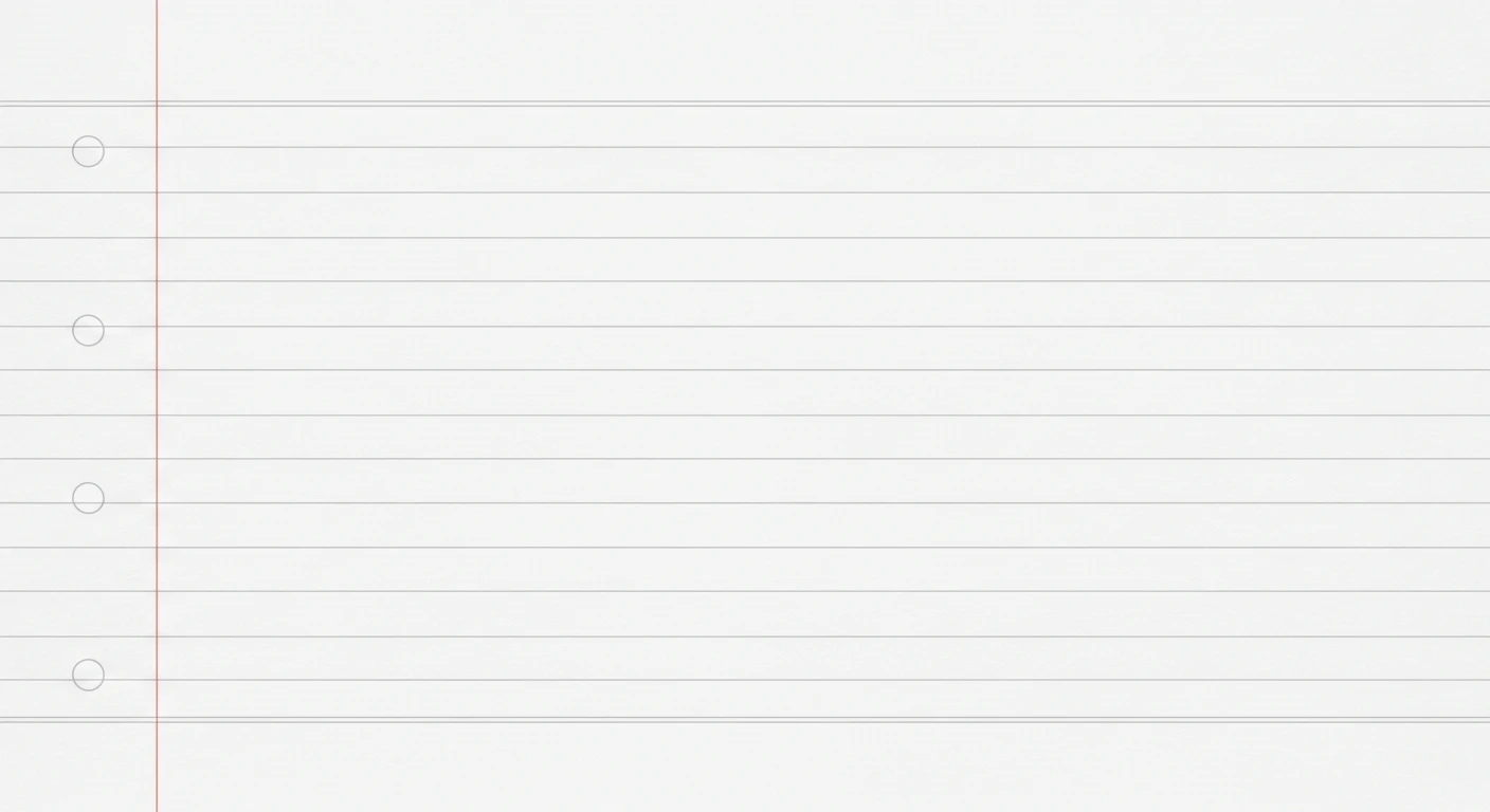 Lined Paper PowerPoint Background