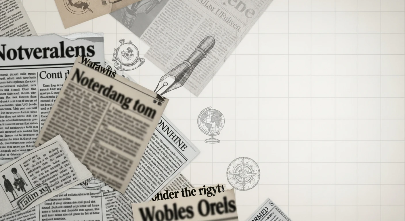 Newspaper PowerPoint Background