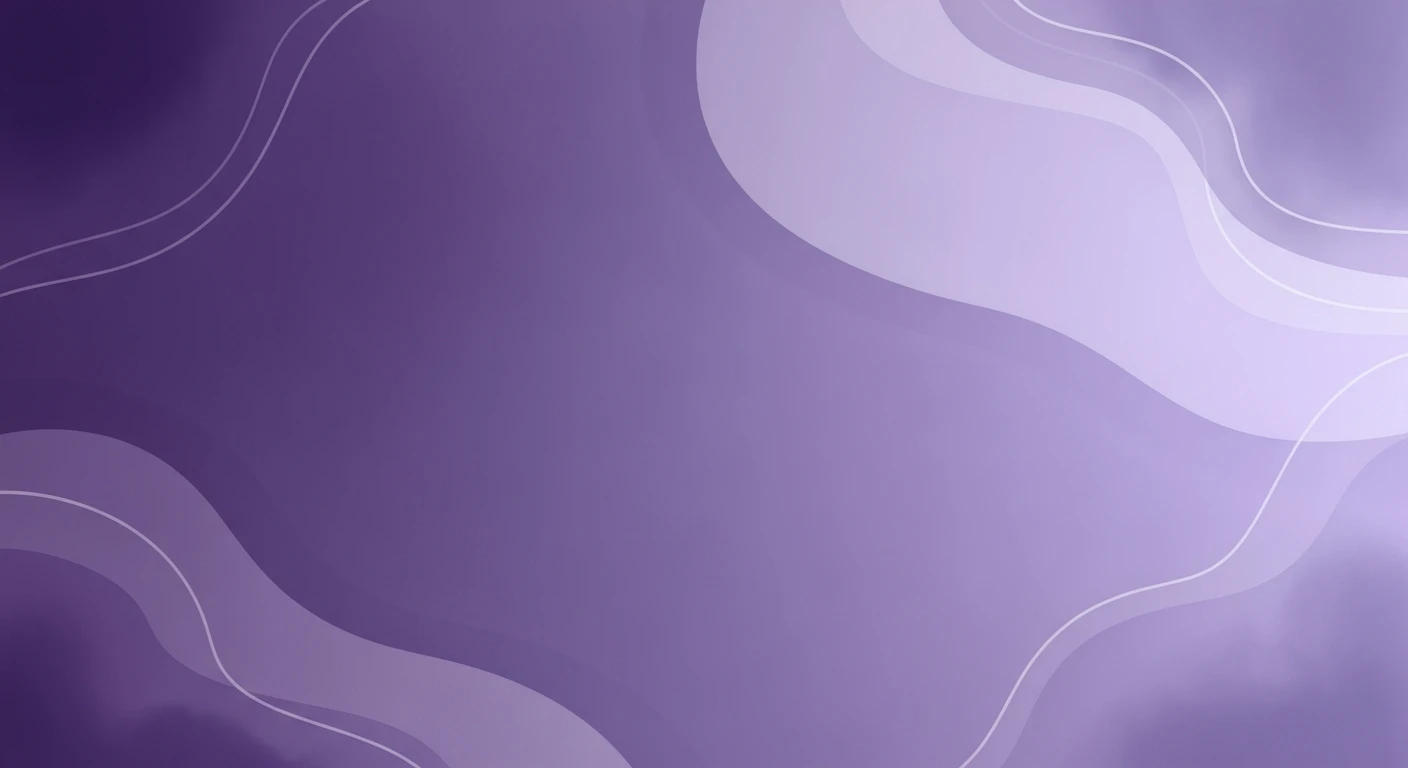 Aesthetic Purple PowerPoint Background