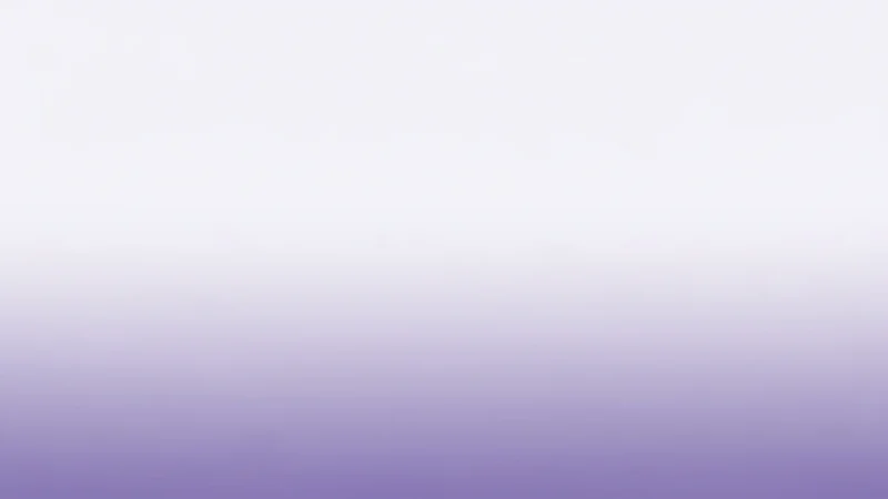 Gradient background transitioning from white at the top to light purple at the bottom.