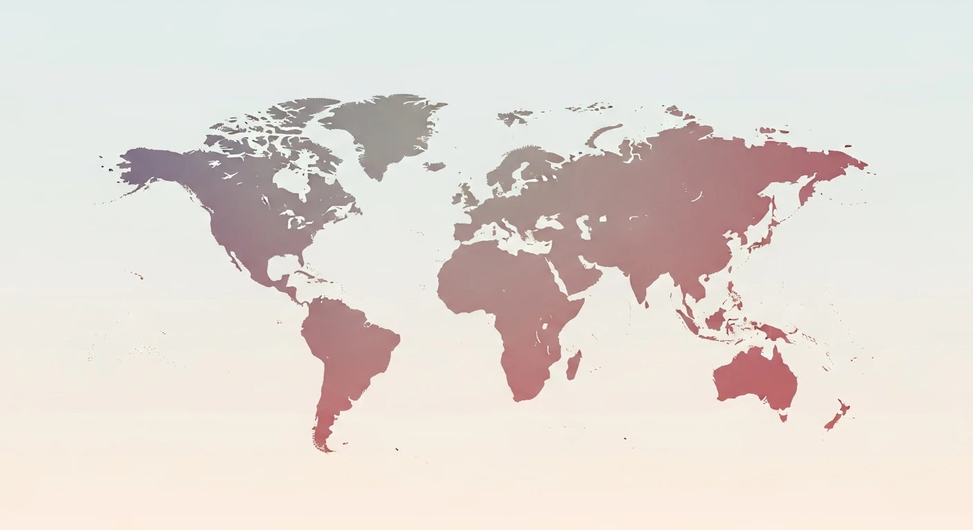 World Map PowerPoint Background