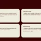 Glossary slide with four beige text boxes on dark red background defining Humanism, Innovation Hub, Metropolis, and Renaissance.