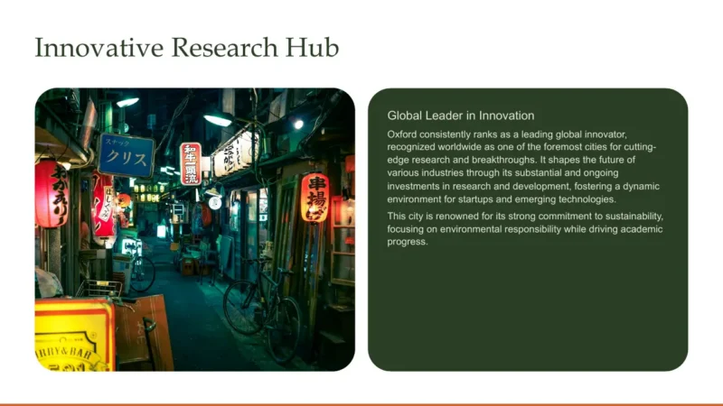 text-box-v2 Nighttime narrow street scene with illuminated Japanese lanterns and bicycles.