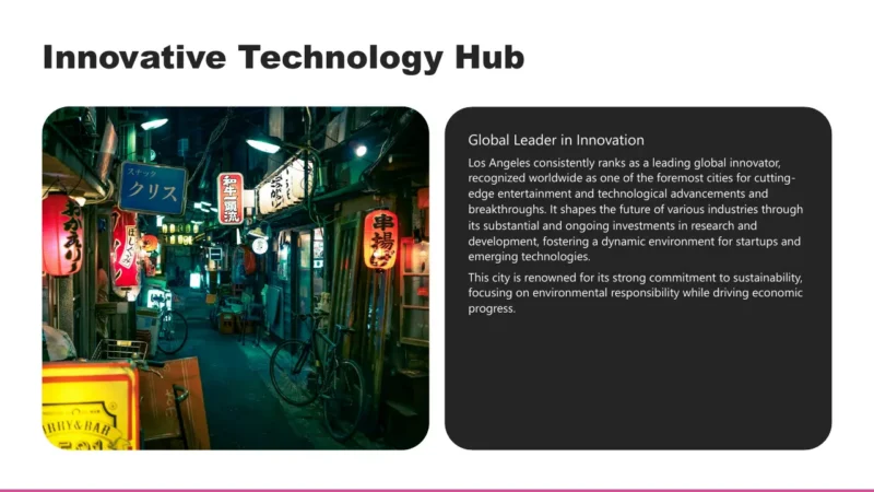 text-box-v2 Nighttime urban alley illuminated by colorful Japanese lanterns and signs.