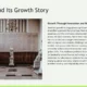 Formal room with marble statues and a large engraved wall, accompanied by text about Toronto's growth strategy.
