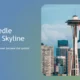 Professional presentation slide featuring the Seattle Space Needle against a city skyline.